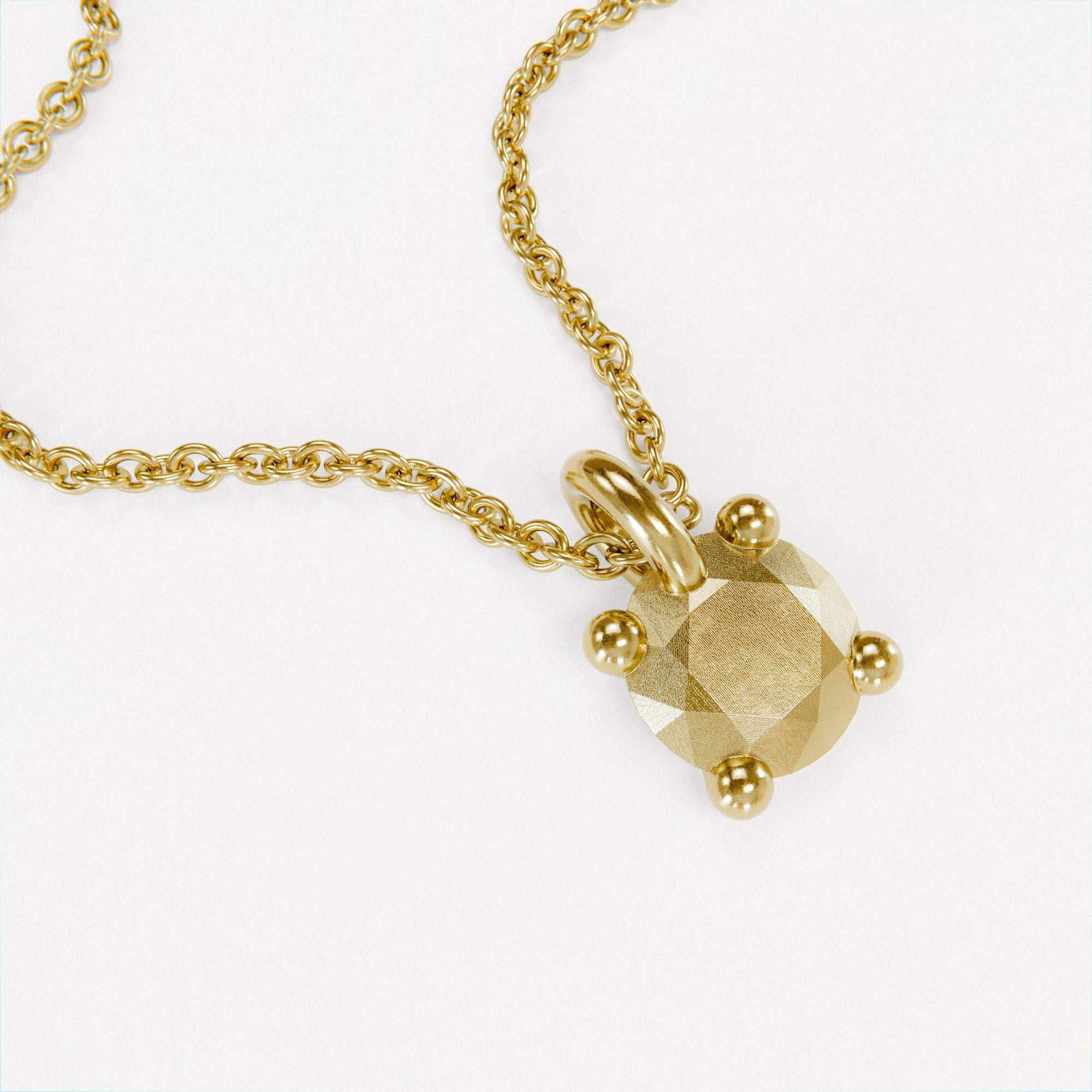 Charm Brillant Large Gold
