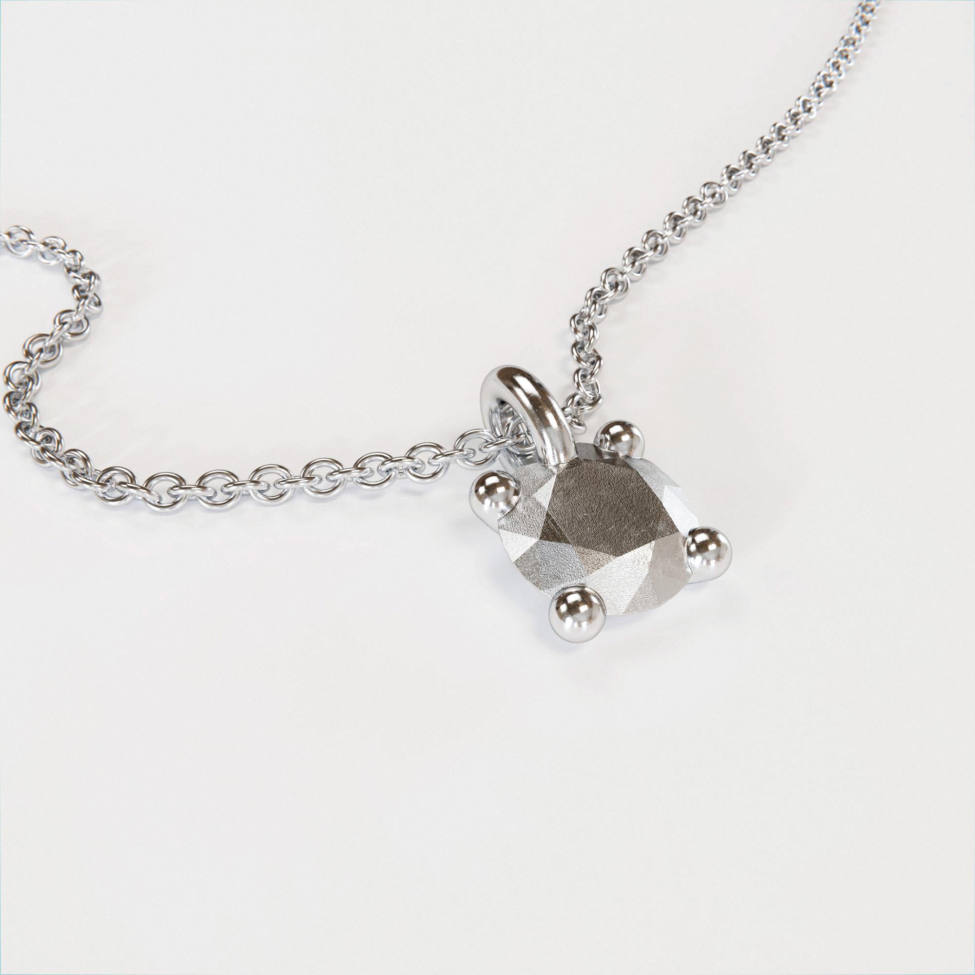 Charm Brillant Large Silver