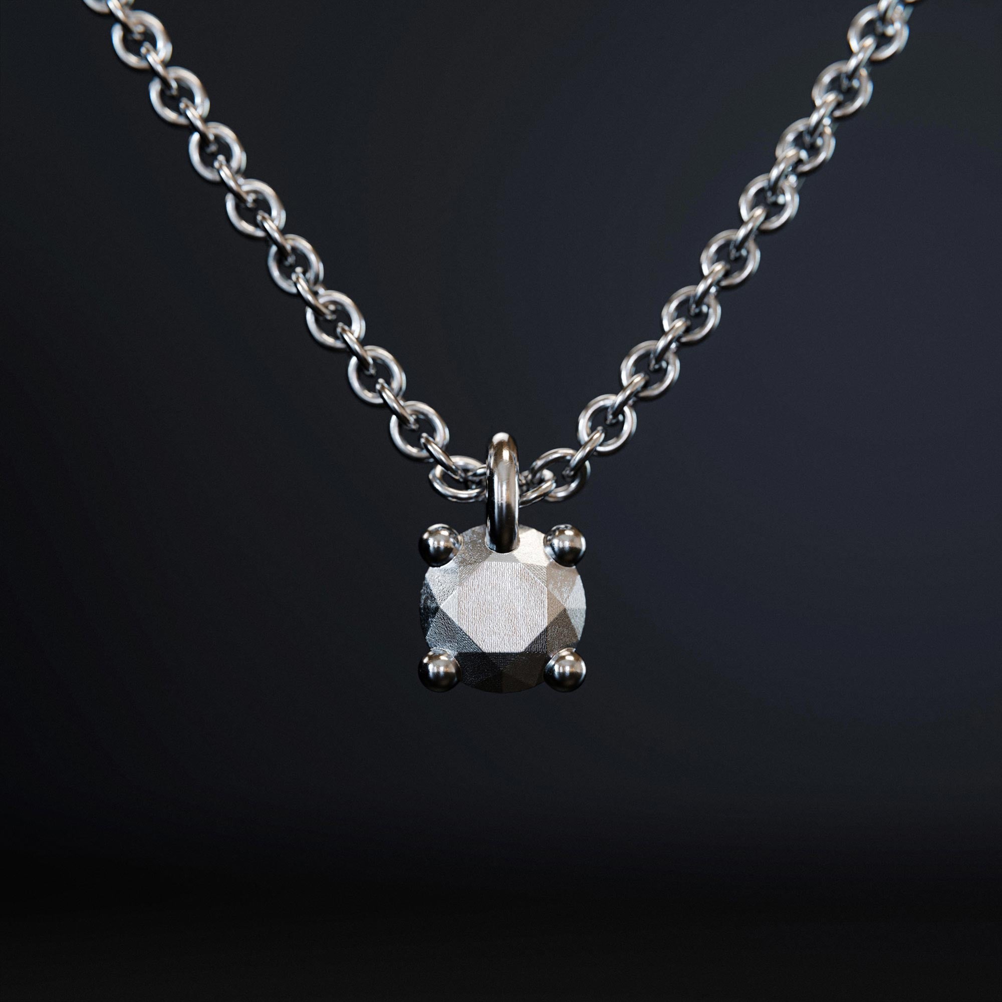 Charm Brillant Small Platinum