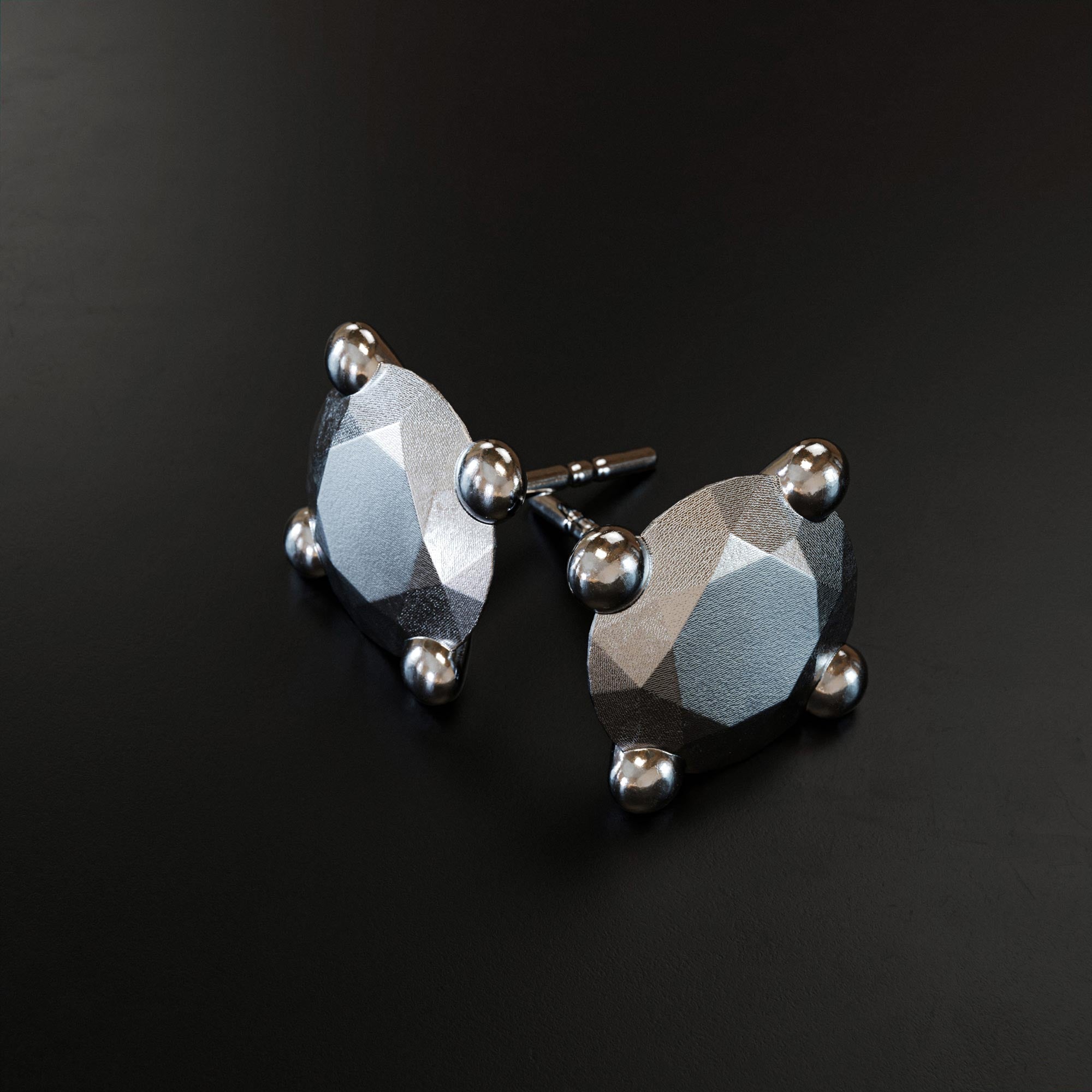 Earring Brillant Large Platinum
