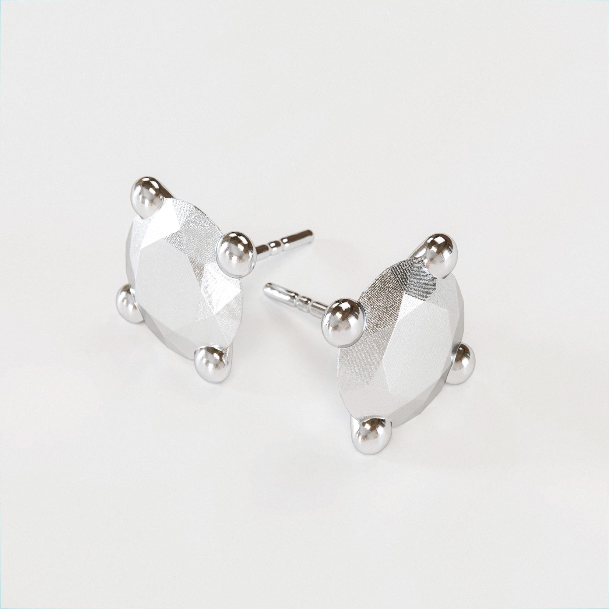 Earring Brillant Large Silver