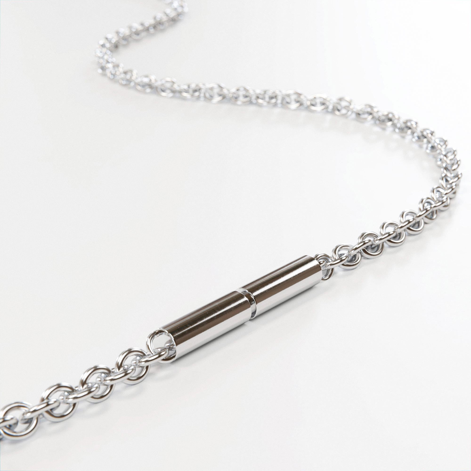 Chain Oval Silver