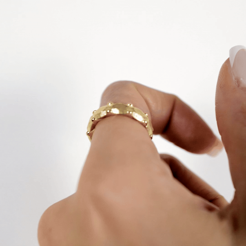 Ring Memoire Large Gold