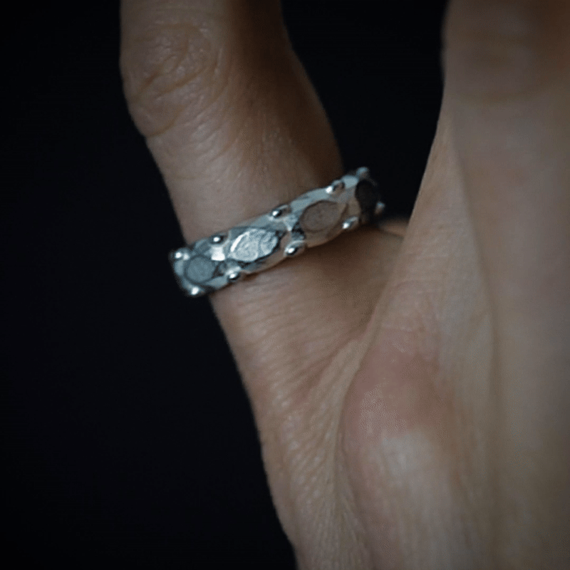 Ring Memoire Large Platinum