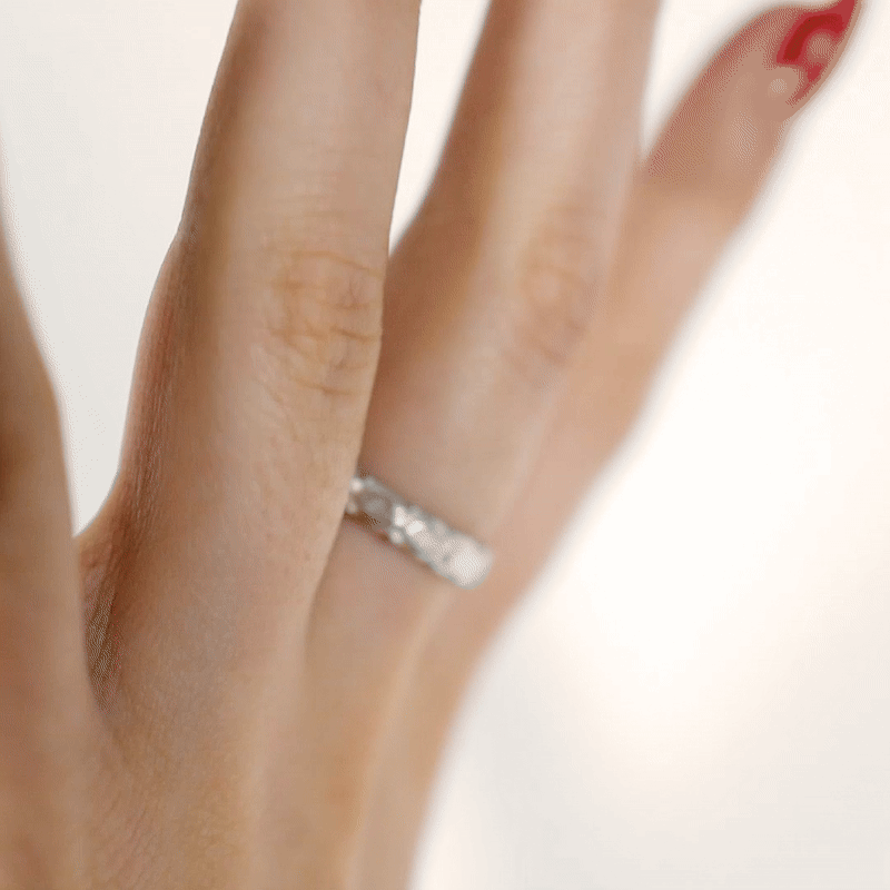 Ring Memoire Medium Silver