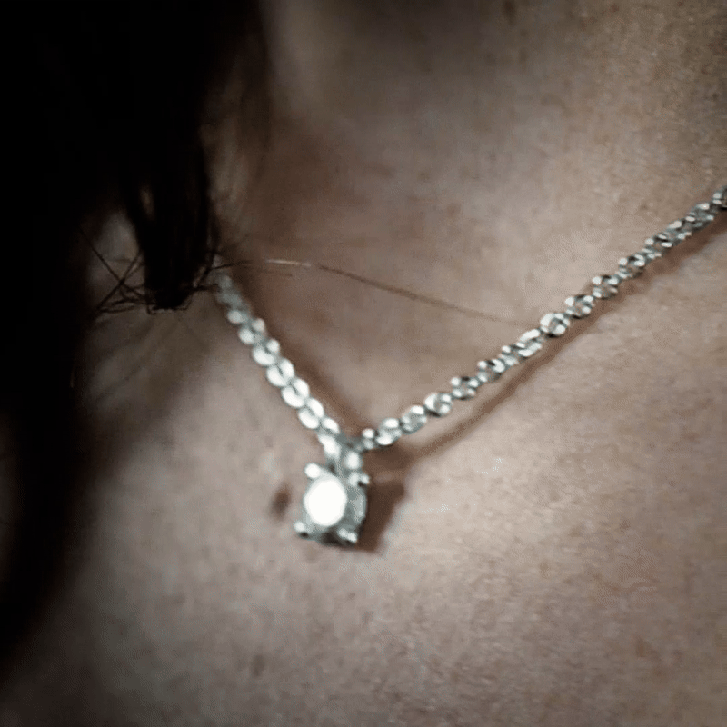 Charm Brillant Small Platinum