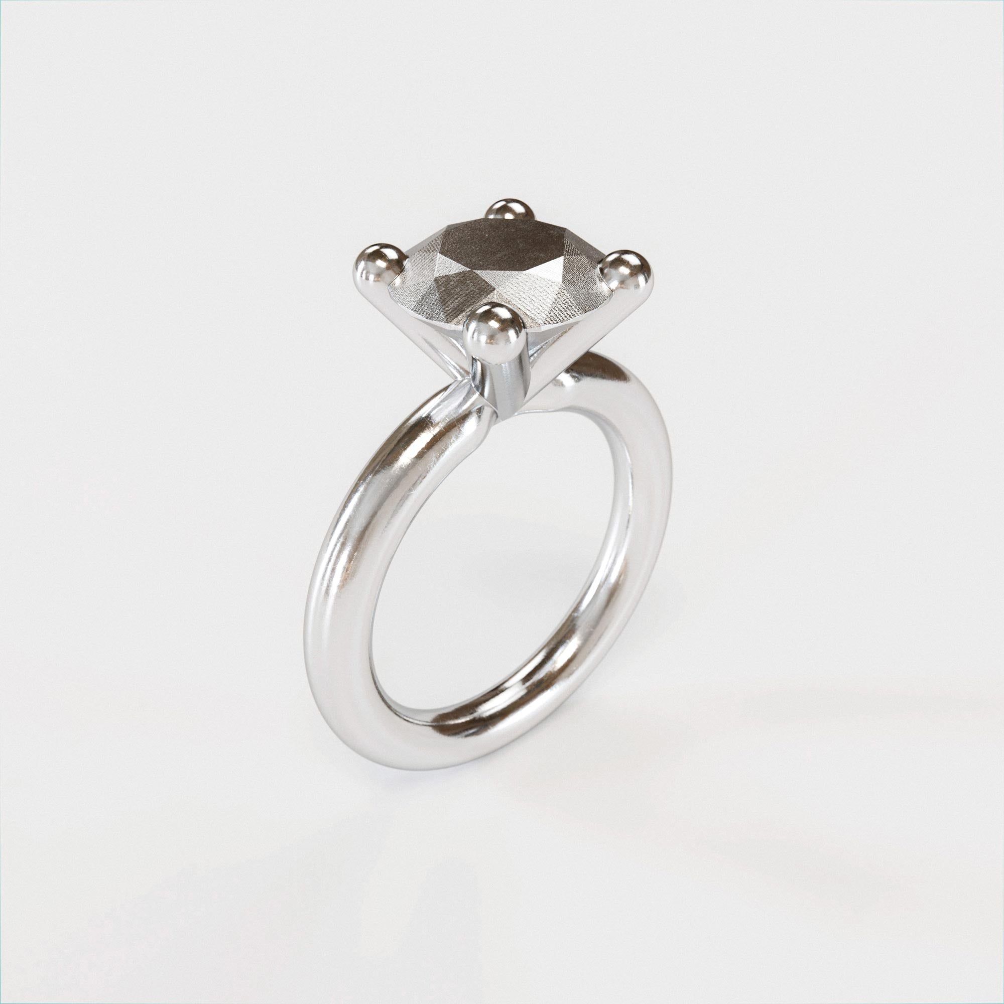Ring Brillant Large Silver