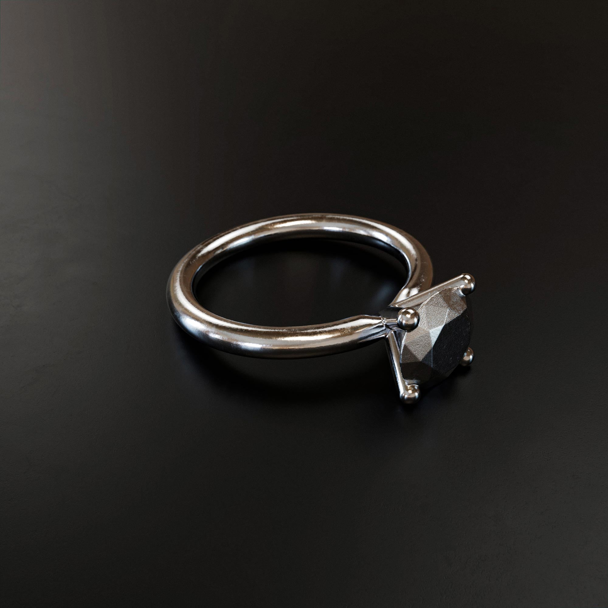 Ring Brillant Small Platinum