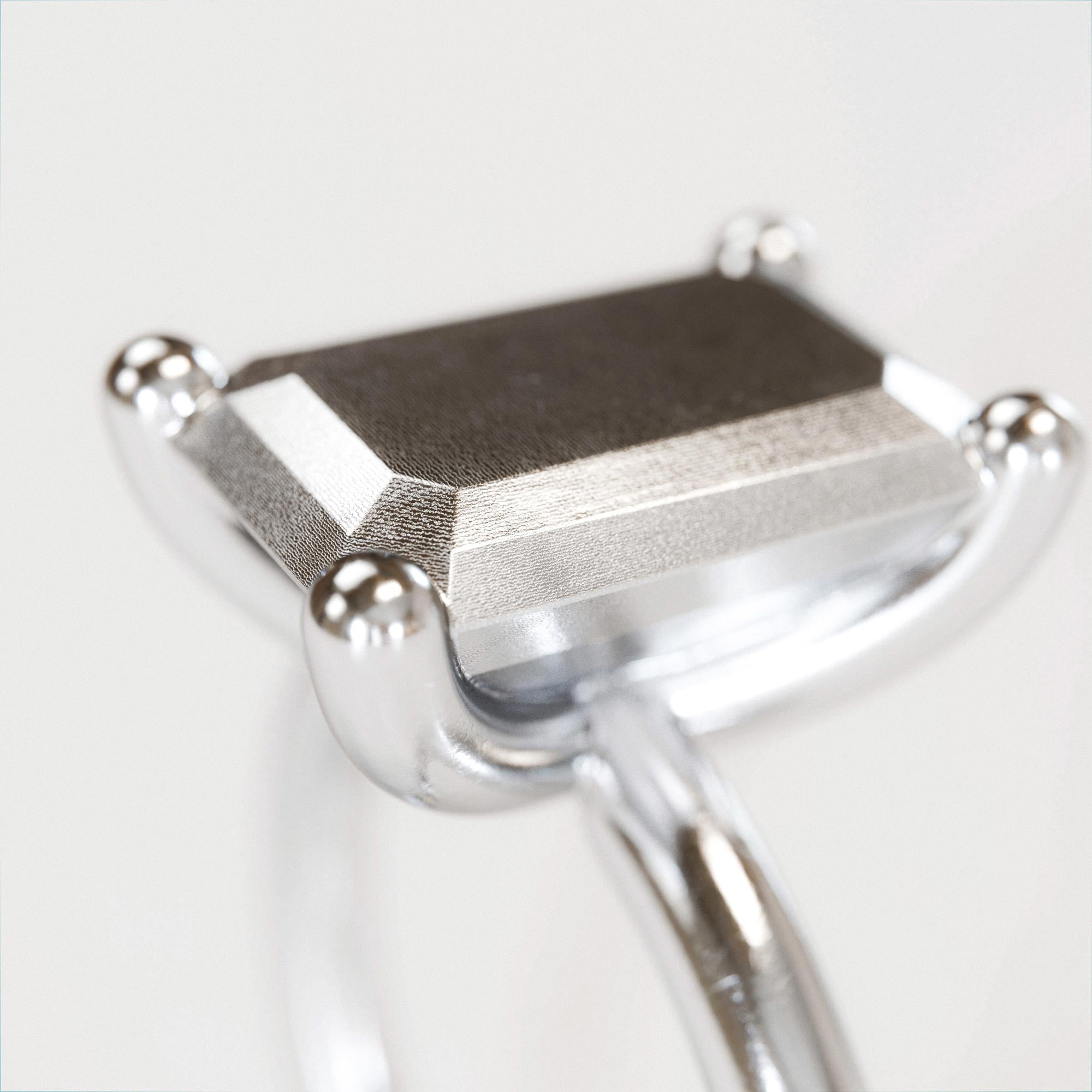 Ring Emerald Large Silver